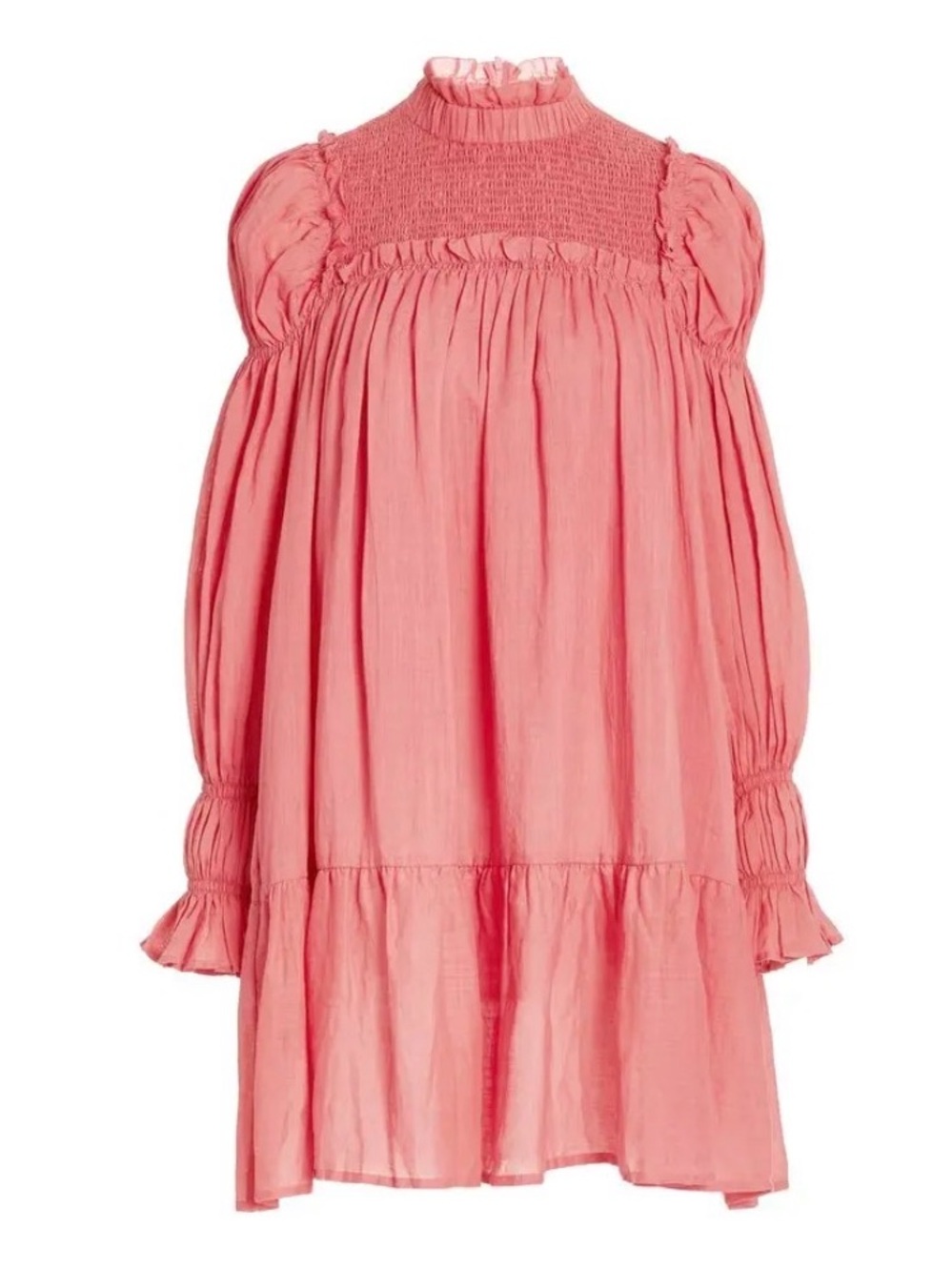 Sea New York Hattie Smocked Mini Dress Size: 4